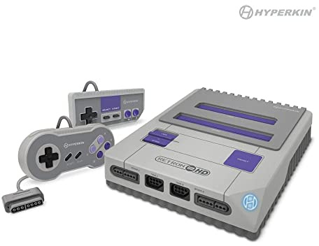 Hyperkin RetroN 2 HD Gaming Console for NES/Super NES/Super Famicom (Gray)