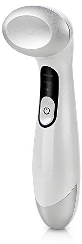 Eye Relax Augen-Massagegerät Augenpflege mit Wärme ~40°C, Kälte ~19°C & Vibration - Eye Massager Anti-Aging Anti-Falten, Gesichtsmassagegerät, Schönheitspflege, Augen Stift bei Augenringen