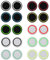 20 Pièces Joystick Protection Silicone,Remplacement Capuchons Joystick, Grip Joystick Protection Manette pour PS5 PS4 PS3 Contrôleur Joystick Protection Accessoires pour Xbox One Series X/S X-Box 360