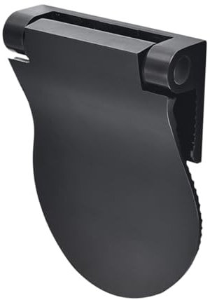 FRCOLOR Black Aluminium Shower Foot Rest for Shaving Legs, Non-Slip Fold-up Bathroom Pedal for Elderly and Pregnant Women, Space-Saving Wall-Mounted Shower Foot Holder
