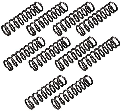 sourcing map Ressort de Compression 1,2mmFil Diax9mmODx35mm L Noir 10Pcs | Ressort Acier Extension, 1,2mm Fil Diamètre, 9mm OD, 35mm Libre Longueur