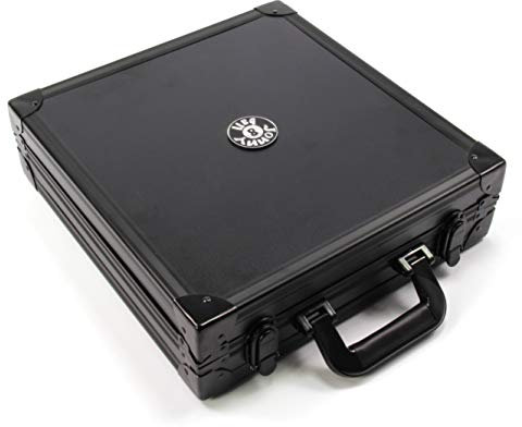 Jonny 8 Ball Black Aluminium Luxury Pool Ball & Accessories Flight Case MK2