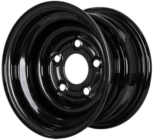 Unitrailer Cerchio nero in acciaio per rimorchio 10 5x112