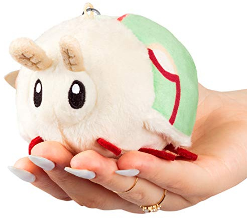 Squishable - Micro Luna Moth - Garden Collection - 4.5 in - Soft Toy Collectible Stuffed Animal - Metal Keychain Backpack Clip