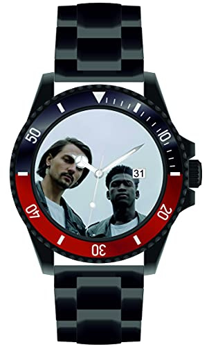 memories Uhr mit Bild personalisierte Uhr mit Foto 40mm Edelstahl Armband Fotouhr