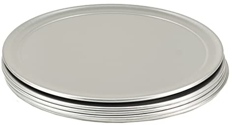 Teglia per pizza rotonda, in alluminio, 6 pezzi, Ø 305 mm