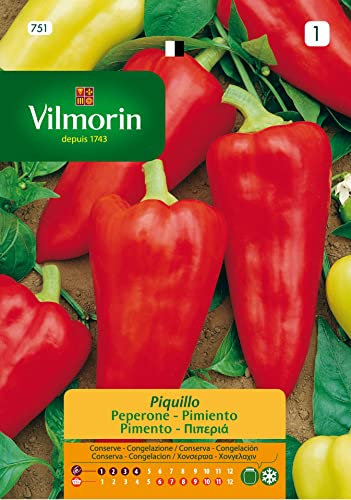 Semillas de PIMIENTO PIQUILLO S-1 751, 0,3 gr