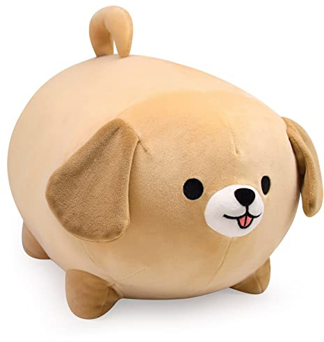 Yamepuia Dog Plush Pillow,23Cm Cute Big Dogs Stuffed Animal Toys,Soft Giant Plush Pillows,Dog Plushies Doll Toy Gift for Kids Girlfriend