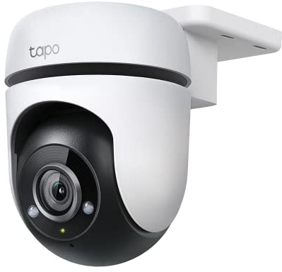 TP-LINK Tapo TC40 V1 Netzwerk-Überwachungskamera schwenken / neigen Außenbereich staubgeschützt/wetterfest Farbe Tag&Nacht 1920 x 1080 1080p Audio drahtlos Wi-Fi 2,4 GHz radio H.264 DC 12 V