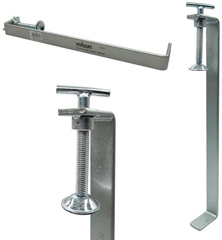 Rolson Brick Profile Clamp 300mm Max Opening with Thumb Screw 52604