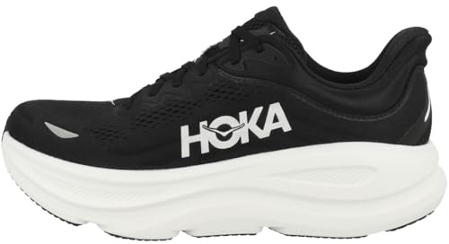 Hoka Men's Bondi 9 Black/White 10.5 Medium