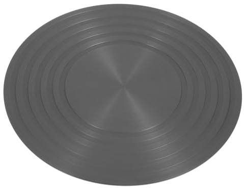 Yardwe Heat Diffuser Plate Efficient Heat Conduction and Pot Protection for Gas Stove Made of Sturdy Aluminum Alloy with 8-inch Diameter for Kitchen Cookware and Cooking Lamb Chops