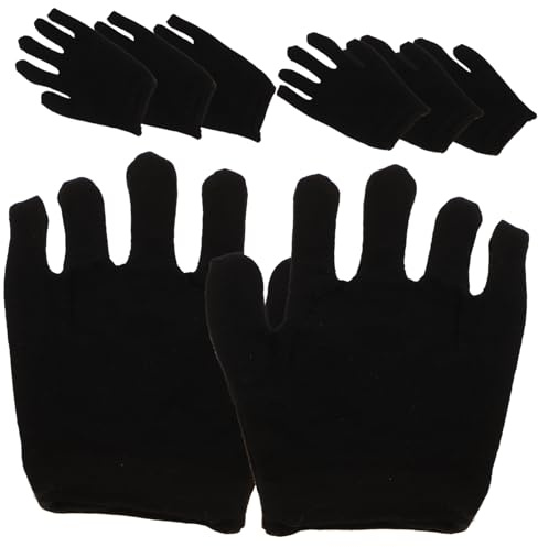VINTORKY 12paare Baumwollhandschuhe Für Schutz Und Komfort Für Gartenarbeit Reinigung Und Industriearbeiten Schutzhandschuhe Zum Tragen Im Innen Und Außenbereich