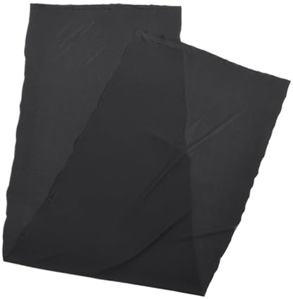 Dammduk för högtalare, 1,7m x 0,5m svartbrun stereo Gille tyg högtalarnät dammtät skyddsduk tyg(Schwarz,1.7M x 0.5M)