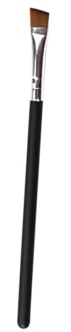Gatuida 10 piezas Pinceles para Cejas con Mango de Madera Cepillos Mini Portátiles de Maquillaje Profesional Negro para Salón y Uso Doméstico