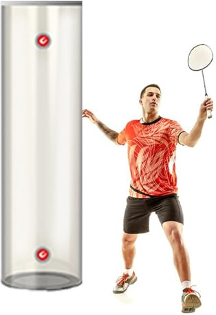 Tubo magnético de bádminton, tubo magnético para pelotas de bádminton, equipo de entrenamiento para clases de educación física, gimnasio, patio, cancha, parques