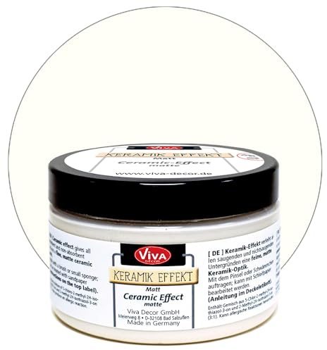 Viva Decor Keramik-Effekt, 150ml, Altweiß