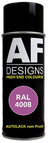 Alex Flittner Designs RAL Lackspray Autolack Sprühdose Spraydose RAL4008 SIGNALVIOLETT glänzend