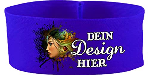 Kleiner Fratz gummielastische Armbinde 5 cm personalisiert mit deinem Wunschtext oder Logo