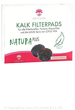 Lotus Vita Kalkfilter Pads Set - 12 Stück - mit Aktivkohle und Ionentauscher