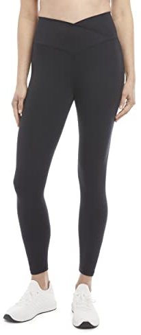 Danskin Women's V Front Crossover High Waist 7/8 Leggings