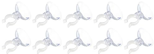 QUARKZMAN 13mm Acuario Ventosa Clips x 20uds Aérea Línea Tubo Transparente