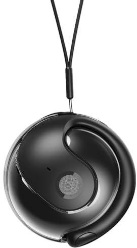 BEVCEFCC Écouteurs intra-auriculaires ouverts Bluetooth 5.3 avec tour d'oreille, arceau supra-auriculaire pour plus de confort, écouteurs ouverts, écouteurs Bluetooth sans fil pour courir, marcher,