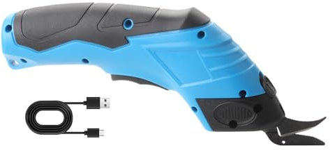 Ciseaux À Carton Électriques - Coupe-tissu Électrique, Ciseaux Sans Fil Pour Carton | Ciseaux Ergonomiques Rechargeables Par USB - Ciseaux À Tissu Polyvalents, Outil De Coupe De Tapis Pour Cuir
