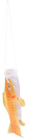 ANDRESLAD Japanischer Karpfen-windsack Koi-Fisch-Flagge Outdoor-Dekoration Garten-deko Windsack Für Draußen Traditionelles Handwerk Hängende Dekoration Sommer-Festival-dekor Fisch-windsack