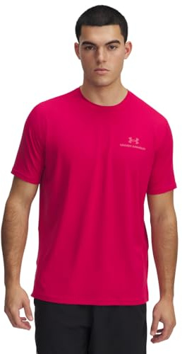 Under Armour Men's Vanish Energy Short Sleeve T Shirt, (681) Shaded Fuchsia / / Shaded Fuchsia, Medium