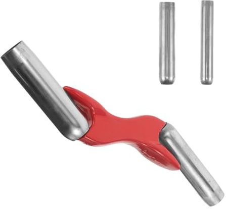 Baluue Brick Jointer Tool Carbon Steel Mortar Removal Tool Concave Jointer for Masonry Joint Cleaning Tile Maintenance