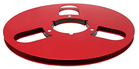 BONKZEBU Hochwertige 1/4 10 Zoll Leere Spule für, Universelles Design für Roar und Andere Reel-to-Reel-Kassettendecks, Perfekter Ersatz für Kassettenrekorder, Aluminiumlegierungskonstruktion für