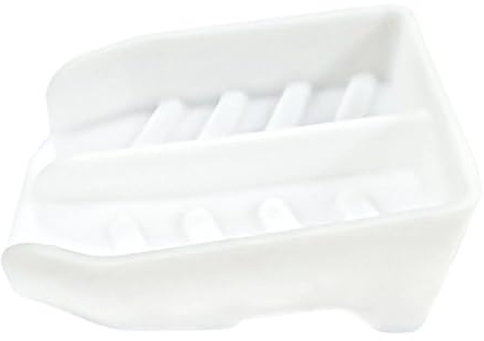 NVOQILIN Porte-éponge en silicone antidérapant pour évier de cuisine - Porte-savon surélevé avec bec de vidange - Organisateurs faciles