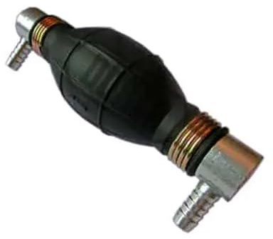 Poire d'amorcage Carburant à clapet coudée Marque Durer Germany
