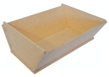 VASCA MADIA MAIDDA SICILIANA PER IMPASTO PIZZA PIZZERIA 38x50x18h