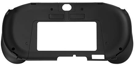 C-FUNN L2 R2 Trigger Grips Handle Shell Protective Case Compatible with Sony PlayStation PS Vita 2000 Game Console - Black