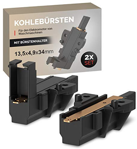 VIOKS 2 spazzole di carbone di ricambio per Bosch 00151613 Whirlpool 481236248004 Carbone abrasivo per motore Ceset Motore, Lavatrice Lavatrice Carbone per motori CESET