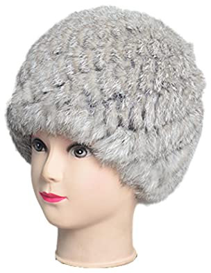 keusyoi Winter Fellmütze Frauen Stilvolle Warm Dicke Klassische Hut Beanies Weiche Flauschige Furry Cap Schneekappen Outdoor Fellmützen