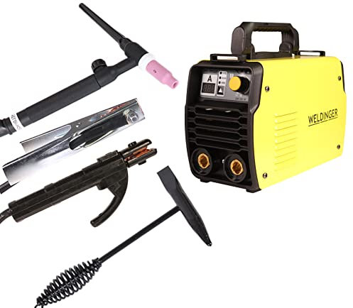 WELDINGER MMA-Elektroden-Schweißinverter EW 181w 180 A VRD mit WIG-Schlauchpaket