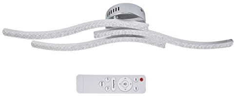 Topyond LED-Fernbedienung, Dimmbar, Moderne Deckenleuchte, Unterputzmontage Für Schlafzimmer, Wohnzimmer, Küche, Büro, Innovative Deckenleuchte Mit AC85–265 V