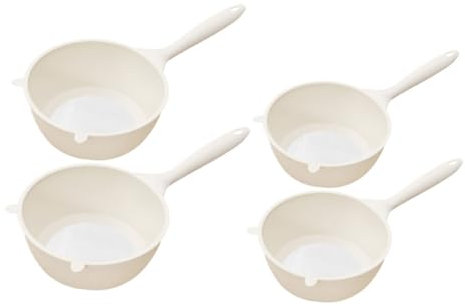 Cabilock Set De 4 Herramientas Para Arroz Colador De Cesta Coladora Escurridor De Plástico Multifunción Para Cocina