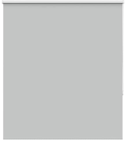 vidaXL Verdunkelungsrollo Hellgrau 130x150cm Stoffbreite 126,6cm, Rollo, Klemmfix, Thermorollo, Verdunklungsrollo, Klemmrollo, Fensterrollo