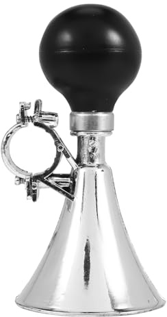 Cpolebev Black Rubber Bulb 21mm Durchmesser Fahrrad-Lenker Lufthorn Signalhorn Trompete