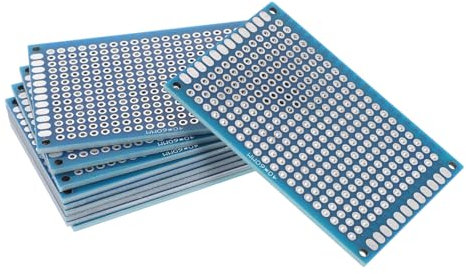Healifty 10stücke Doppelseitige Pcb Leiterplatten Teiliges Für Elektronikprojekte Hochtemperaturbeständig Langlebig Einfach Zu Löten Für Elektrische Experimente Sicher Und Vielseitig