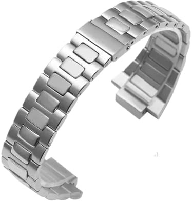 XTVKFWJAB Kompatibel Mit Patek & Philippe Nautilus Strap 5726 5711/1A010 25 Konvex 13mm Feine Edelstahl Herren Armband Handgelenk Band Uhr Kette