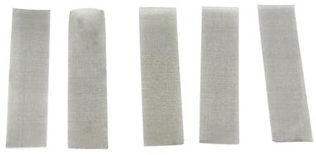 5 piezas de rejillas de acero inoxidable 316L for resistencias, 10 mm x 40 mm, resistentes al desgaste, for atomizadores Mesh Pro RDA.