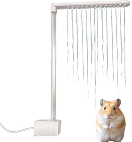 Accesorios De Baño De Dragón Barbudo - Juego De Bañera Y Ducha Eléctrica Para Mascotas Pequeñas | Suministros De Baño Para Reptiles, Cobayas, Hurones, Higiene De Ardillas, Accesorios De Enriquecimient