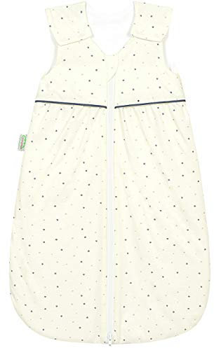 Odenwälder Jersey-Schlafsack Anni light heart and stars blue 130