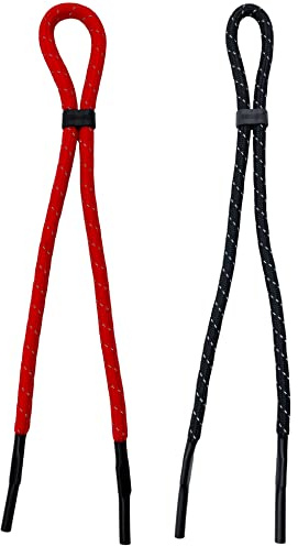 GERNEO® – ORIGINAL – schwimmfähiges Sport Brillenband Neopren – reflektierenden Streifen – diverse Farben – verstellbar mit Kabelzug – wasserfestes Sportbrillenband & fester Halt für Wassersport