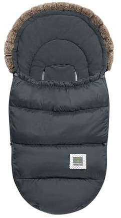 Odenwälder Fußsack für Kinderwagen Luca anthrazit